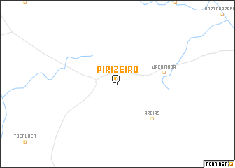 map of Pirizeiro