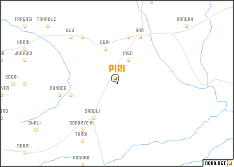 map of Piri