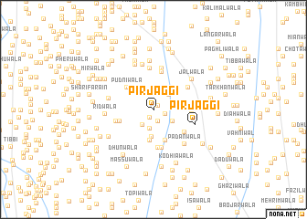 map of Pīr Jaggi