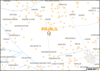 map of Pir Jalīl