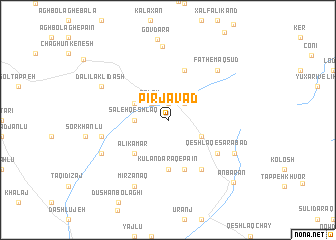 map of Pīr Javād