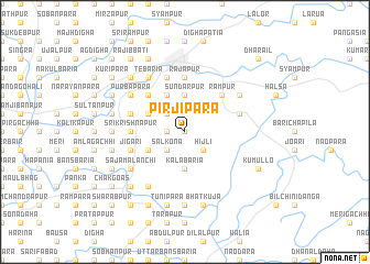 map of Pirjipāra