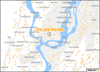 map of Pīr Joāya Shāh