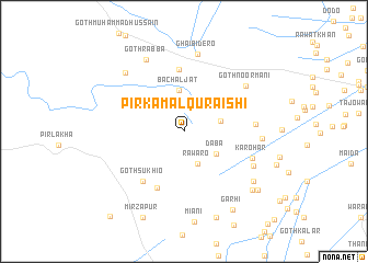 map of Pīr Kamāl Quraishi