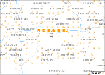 map of Pirk an der Drau