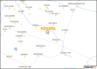 map of Pirkǝnd