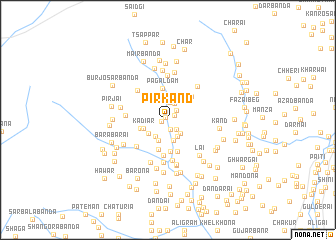 map of Pīrkand