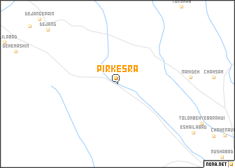 map of Pīr Kesrá