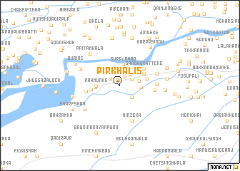 map of Pīr Khālis