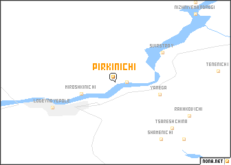 map of Pirkinichi