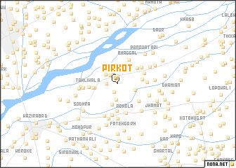 map of Pirkot