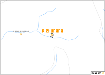 map of Pīr Kunāna