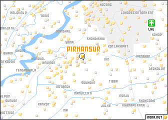 map of Pīr Mansūr