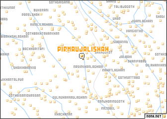 map of Pīr Mauj Ali Shāh