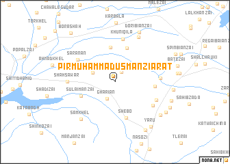 map of Pīr Muhammad Usman Ziārat