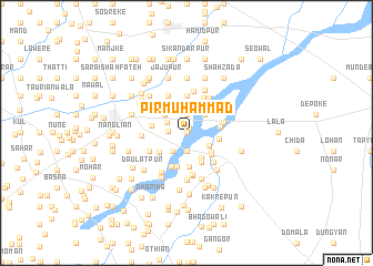 map of Pīr Muhammad
