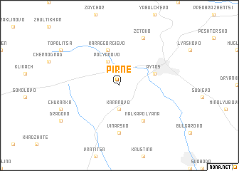 map of Pirne
