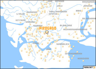 map of Piro Gado