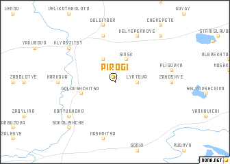 map of Pirogi