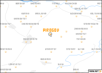 map of Pirogov