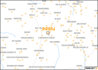 map of Pīronj