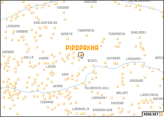 map of Piro Pakha