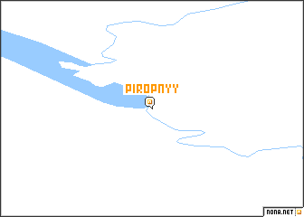 map of Piropnyy