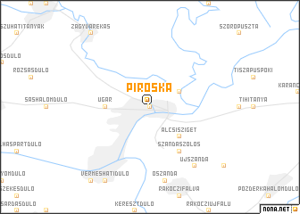 map of Piroska