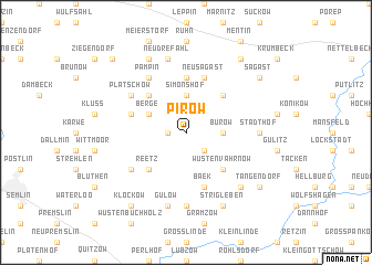 map of Pirow