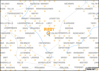 map of Piroy