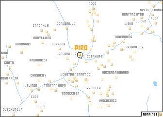 map of Piro