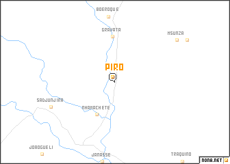map of Piro