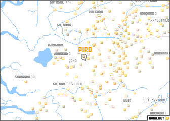 map of Pīro