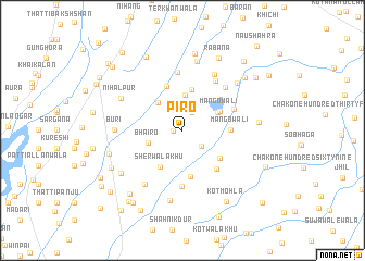 map of Pīro