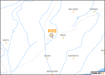 map of Piro