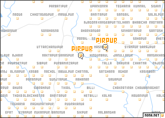 map of Pirpur