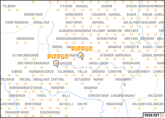 map of Pīrpur