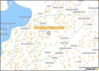 map of Pīr Qādīr Bakhsh