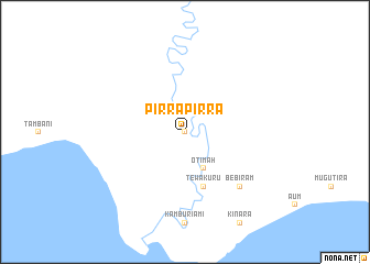 map of Pirra Pirra