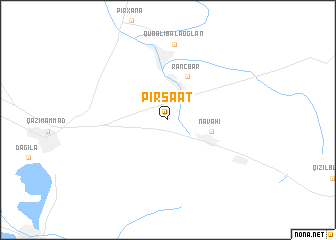 map of Pirsaat