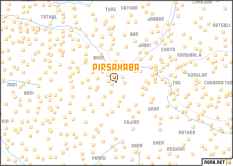 map of Pīr Sahāba