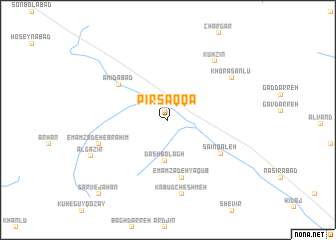 map of Pīr Saqqā