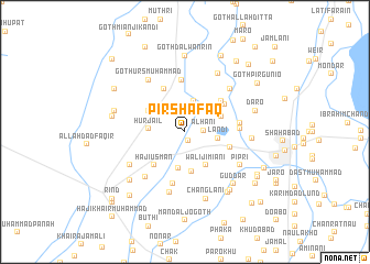 map of Pīr Shafāq