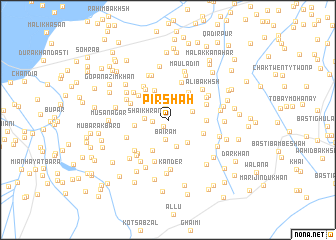 map of Pīr Shāh