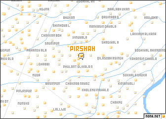 map of Pīr Shāh