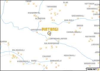 map of Pīr Tangi