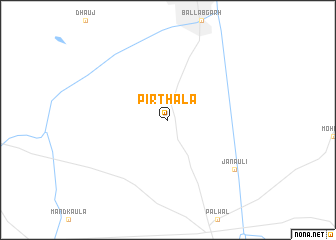 map of Pīrthala