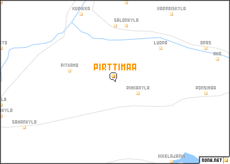 map of Pirttimaa