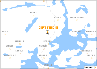 map of Pirttimäki