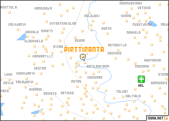 map of Pirttiranta